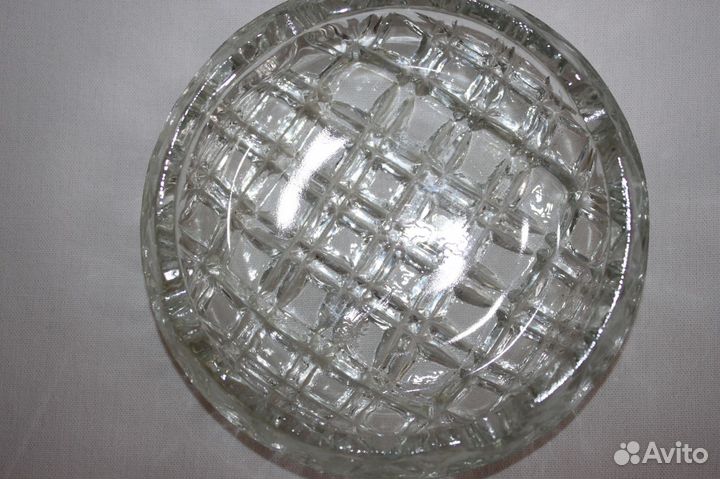 Пепельница хрустальная