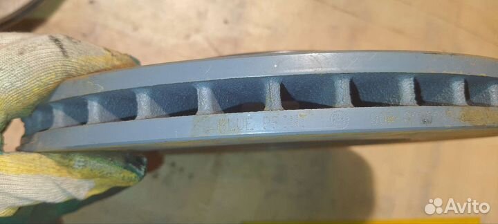 Тормозные диски 320мм volvo s60, v70, xc70, s80