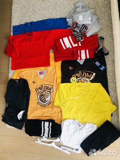 Хоккейная тренировочная майка и рейтузы