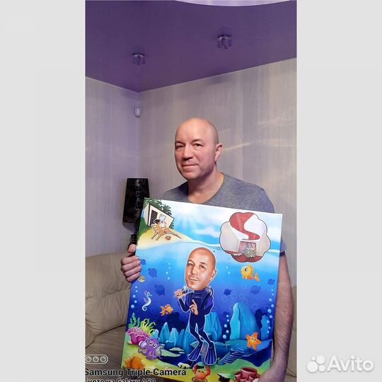 Портреты и шаржи по фото на заказ