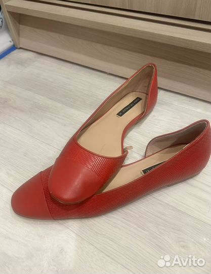 Балетки Zara оригинал р. 40,5 - 41 как новые