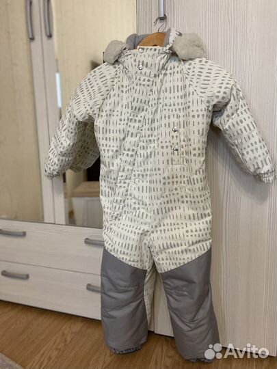 Зимний комбинезон для девочки 116