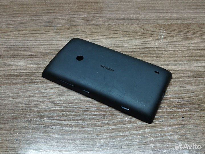 Nokia Lumia 520. Задняя крышка. Оригинал. Чёрная