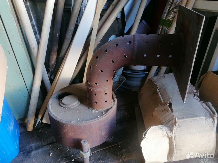 Печь на отработке