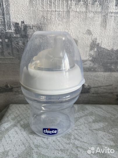 Бутылочка chicco natural feeling новая