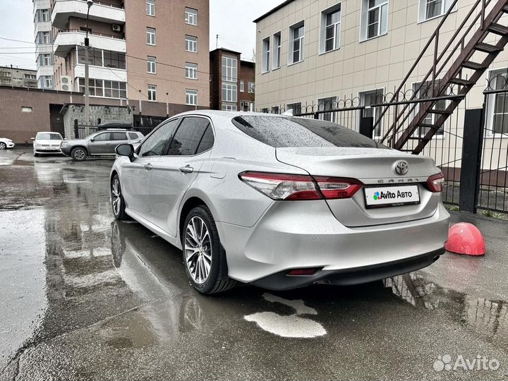 Toyota Camry 2.5 AT, 2018, 96 500 км