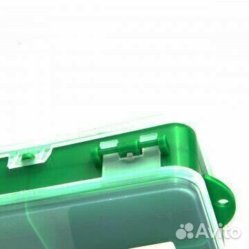 Коробочка для оснастки двухсторонняя (зеленая)