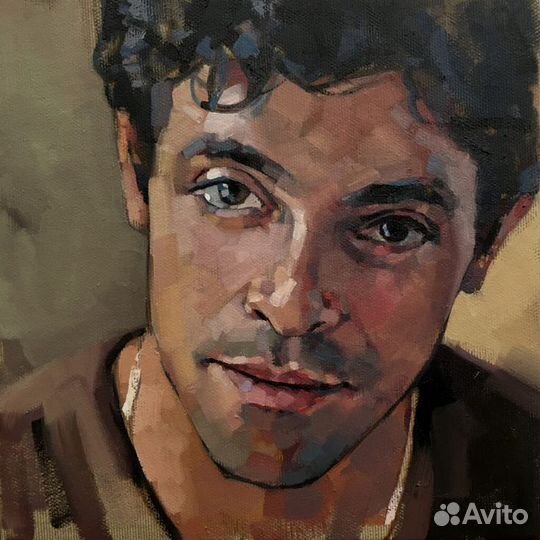Картина. Портрет по фото маслом