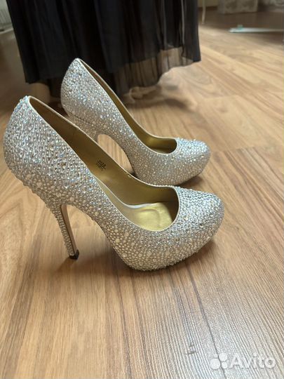 Туфли со стразами benjamin adams оригинал