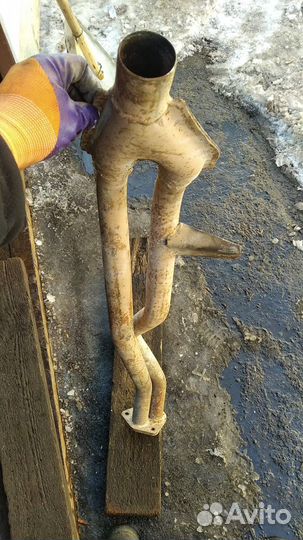 Труба приемная газ 3302 газель (умз 4215) 