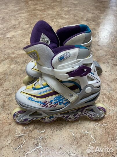 Роликовые коньки детские раздвижные