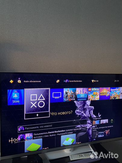 Sony Playstation 4 PS4 pro 1tb с играми