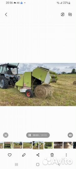 Пресс-подборщик Claas Rollant, 2000