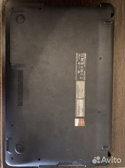 Поддон, топкейс, петли ноутбука asus X540