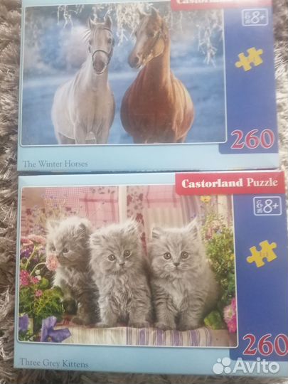 Пазлы детские новые
