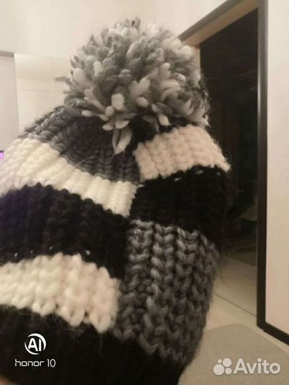 Шапка с шерстью Альпака (Италия)