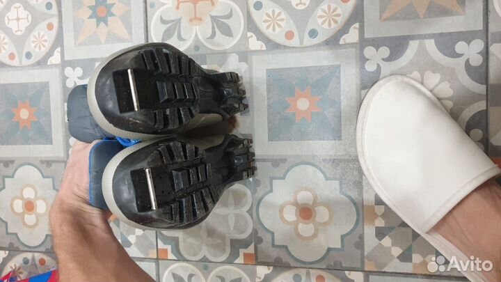 Лыжные ботинки, р-р 35