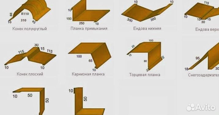 Уголок внутренний коричневый RAL 8017