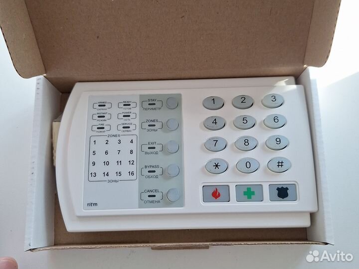 Клавиатура беспроводная радиоканальнаяRKB1 ritm