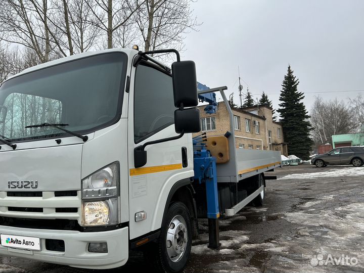 Isuzu NQR90L-M с КМУ, 2019