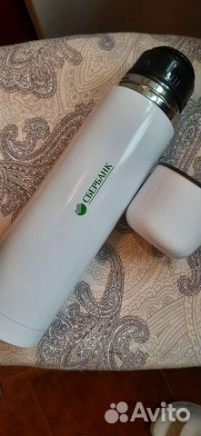 Термос 1 л сбербанк подарочный