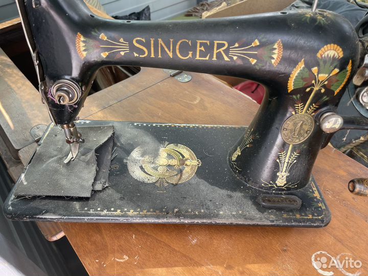 Швейная машинка зингер антикварная
