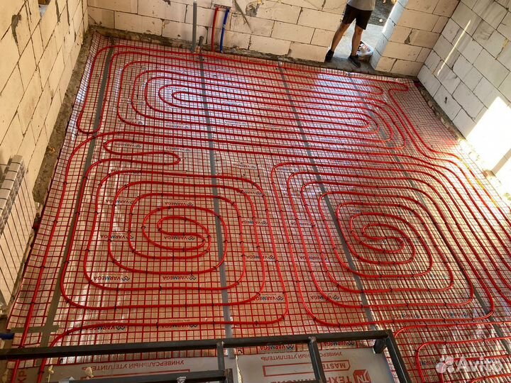 Монтаж отопления и теплого пола