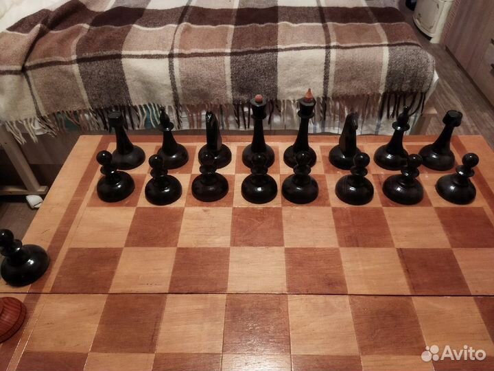 Шахматы деревянные СССР 1985 г