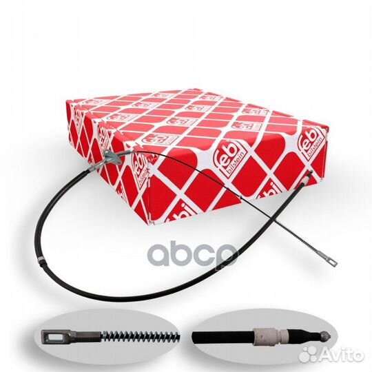 Трос стояночного тормоза правый MB 407D-410D