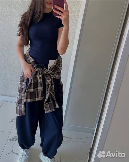 Трикотажный топ женский