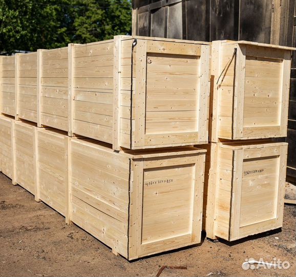 Ящики деревянные для транспортировки грузов