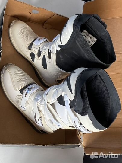 Мотоботы Alpinestars tech 8 white