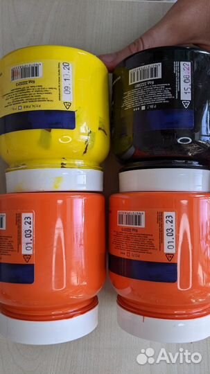 Акриловые краски ладога