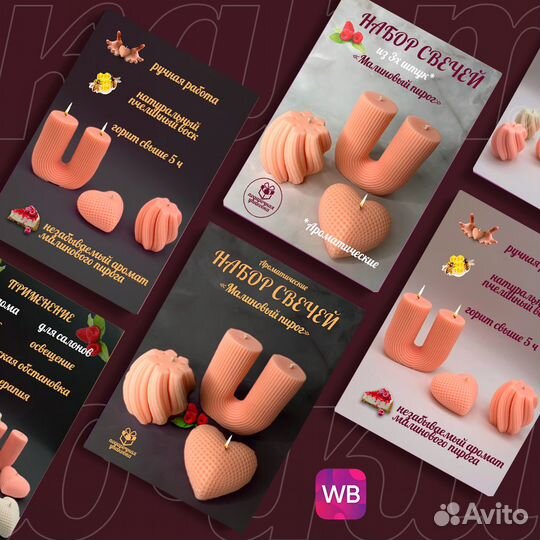 Дизайн карточек для маркетплейсов