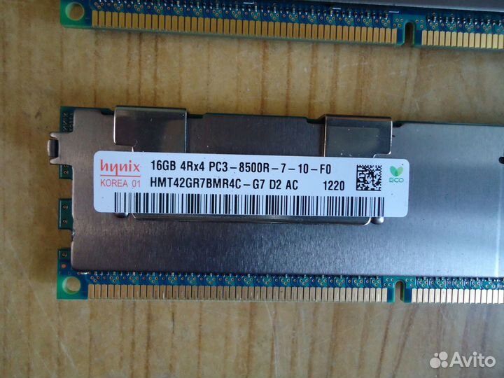 Серверная память Samsung / Hynix 16Gb DDR3 ECC