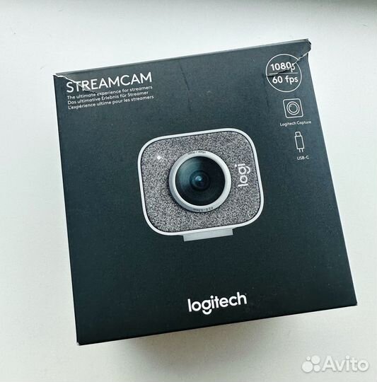 Веб-камера Logitech Streamcam (white)