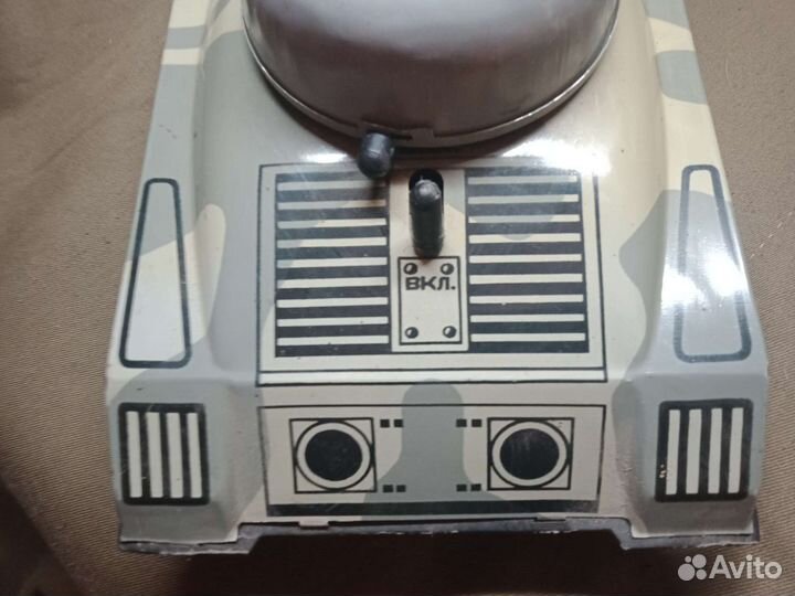 Игрушечный металлический танк СССР 70-80 г.в