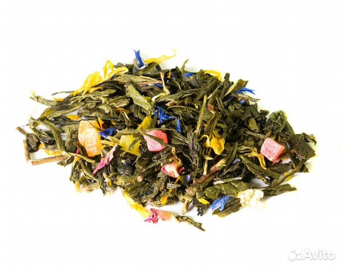 Зеленый чай ароматизированный