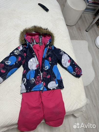 Зимний костюм для девочки 122