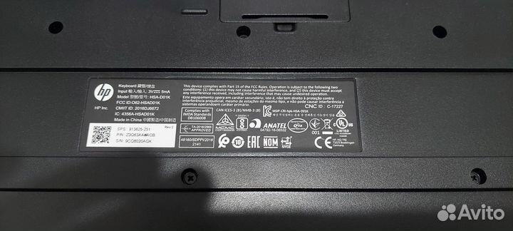 Клавиатура беспроводная HP