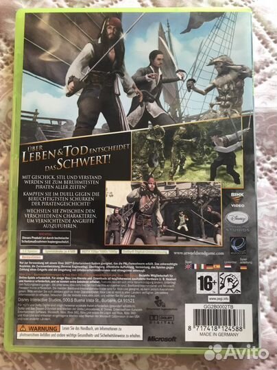 Pirates of the Caribbean: На краю света (xbox 360)