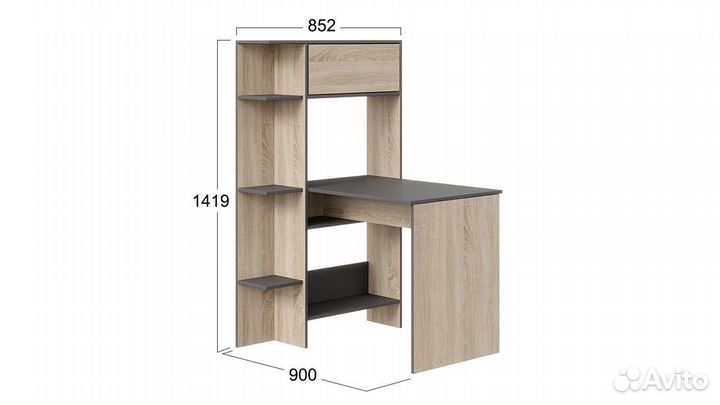 Стол письменный тип 13