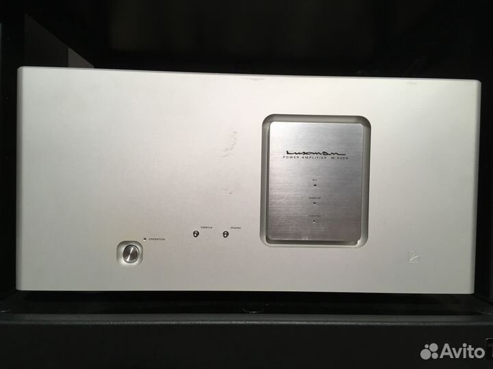 2шт. Luxman M-800A + пред. Luxman c800f