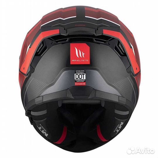 MT Helmets Thunder 4 SV R25 full face helmet Красн