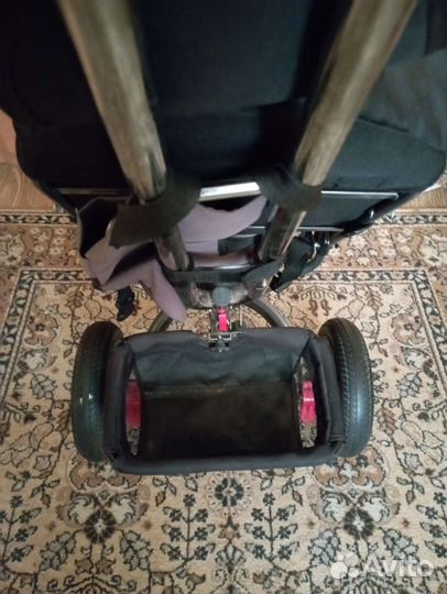 Детский велосипед с родительской ручкой