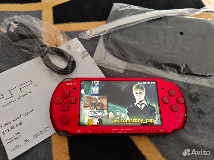 Новая Sony PSP. 128gb. Оригинал