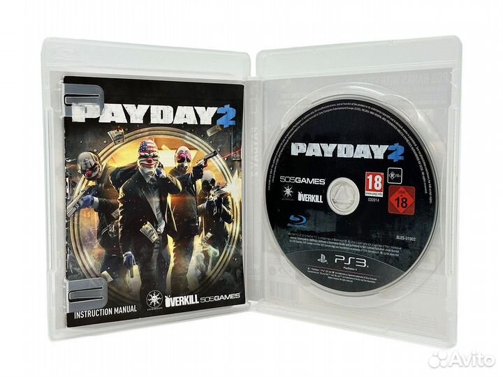 Payday 2 (PS3, английская версия) б/у