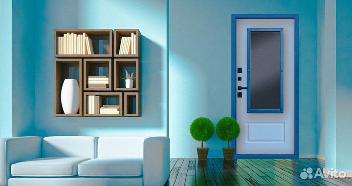 Дверь Эльбрус с окном и терморазрывом