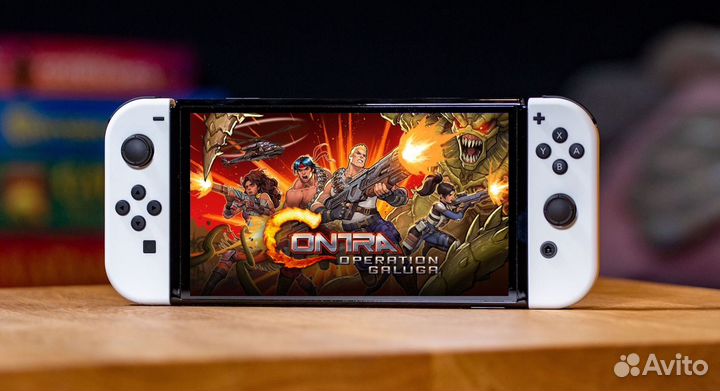 Contra operation galuga на Nintendo switch