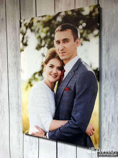 Печать фото на холсте